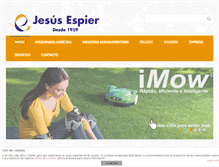 Tablet Screenshot of jesusespier.com